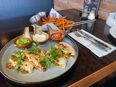 鸡肉墨西哥风味薄饼-blue frog蓝蛙(长泰广场店)