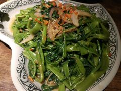 马拉盏炒通菜-大头虾越式风味餐厅(光明广场店)