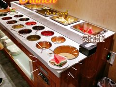 自助调料区-东来顺铜锅炭火涮肉(上地华联店)