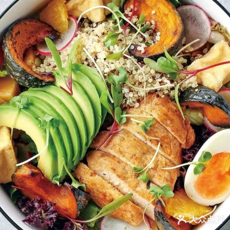 控脂宝子们都在吃的沙拉