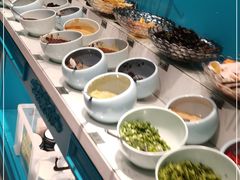 自助调料区-五星桥原切肥牛火锅·30年专注好牛肉(湖塘店)