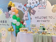 -芒果与甜纯动物奶油蛋糕&甜品台定制