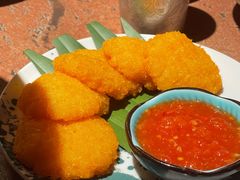 诚实黄金虾饼-浩海火燒雲傣家菜(芮欧百货店)