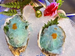 香槟生蚝冻刺身-千岛蚝高压锅生蚝·人参火锅(白云万达店)