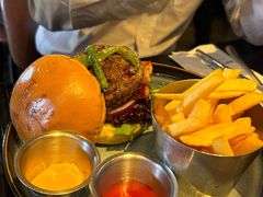 厚切培根陈皮牛肉汉堡-blue frog蓝蛙(长泰广场店)