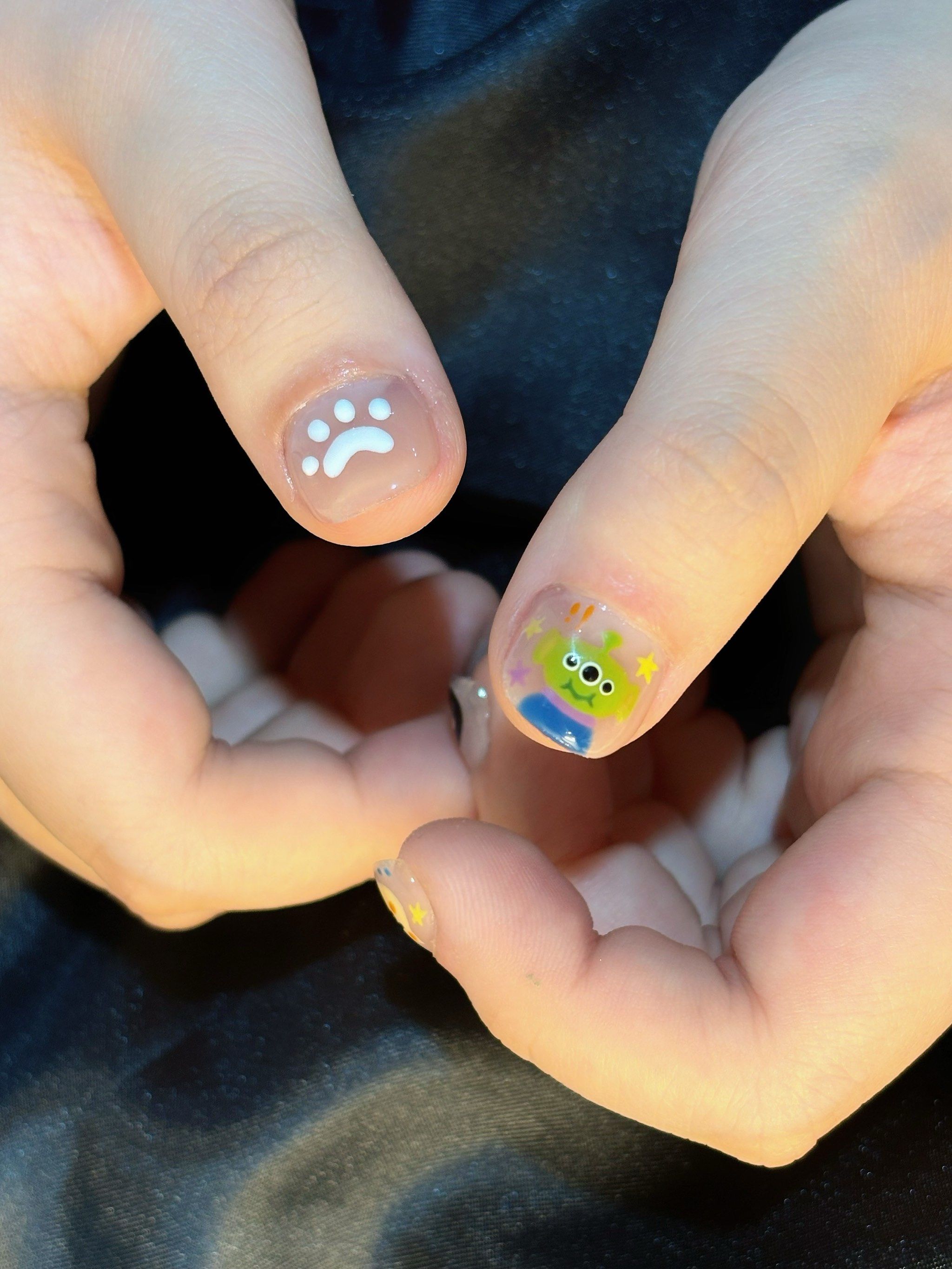 快乐一天彩绘指