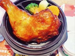 港式烧味脆皮大鸡腿饭-肯德基(平遥古城店)