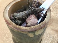 -胡须哥网红竹筒菜