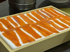 虹鳟三文鱼刺身-壹湖两岸·鱼鲜山里菜(东江湖店)