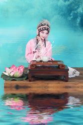 -后宫·古装汉服京剧儿童亲子全家福摄影