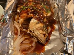 酱烤活鲈鱼-新白鹿餐厅(虹桥南丰城店)