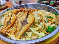 三丝鱼片炒米粉-强记鱼粥(南村店)