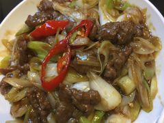 葱爆牛肉-古早人小吃店(黄河北路店)