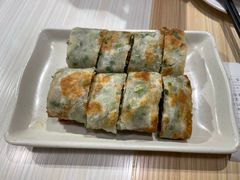 葱饼卷牛肉-台北楚楚园馅饼粥(虹桥南丰城店)