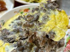 咸鱿鱼蛋肉饼-明姨仔潮汕美食·碳炉猪脚·汕尾牛腩饭·起片鸡煲(起义路店)