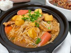 金针菇日本豆腐煲-小四川美食馆(幸福路店)