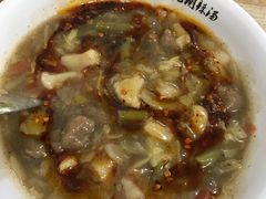 -清真马乐贝腊牛肉蛋黄菜夹馍(马蓉洒金桥店)