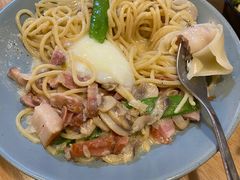 奶油培根意面-红小满休闲餐厅(十全街店)