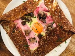 巴黎火腿鸡蛋芝士蘑菇可丽饼-RAC BAR(安福路店)