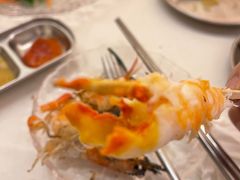 盐烤罗氏虾-白仁仔· 活烤海鲜 宵夜(豫园店)