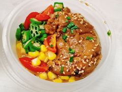 照烧鸡温泉蛋盖饭-山葵家·创意料理(万象汇店)