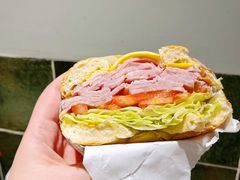 火腿芝士三明治-BIG BAGEL(永康路店)