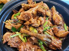 现杀果园鸡—黄焖鸡-生态苑农庄(十里画廊遇龙河店)