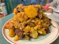 风干肉烩菜-新察哈尔蒙餐·奶茶(西落凤街店)