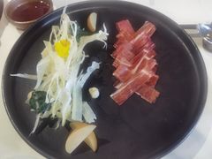 三年金钱火腿配大理手撕乳扇-泓0871臻选云南菜·味庄