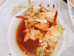 包包菜炒馕-巴依老爷新疆美食(马驹桥店)