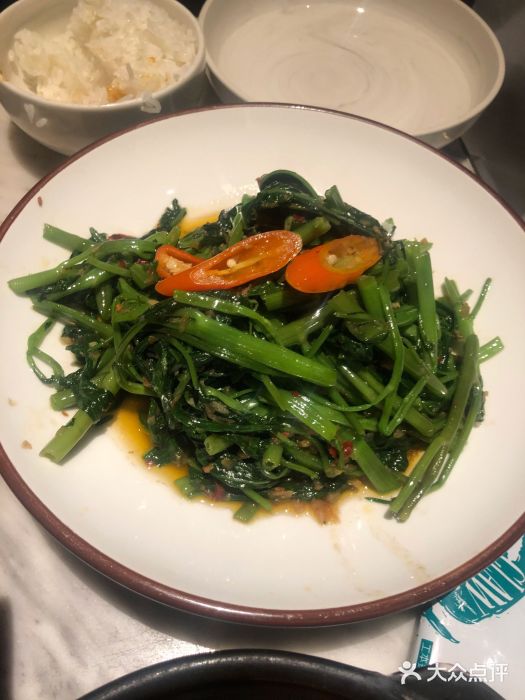 星怡会(合生汇购物中心店)马拉盏炒空心菜图片