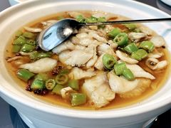 藤椒煮滑嫩鱼片-小大董·烤鸭(观景餐厅·南京西路店)