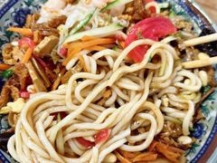 特色海鲜打卤面-大姨捞面(新安花园店)
