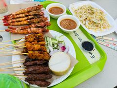 沙嗲烤肉串-纽顿熟食中心