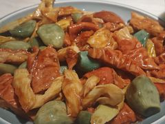 腊八蒜烧肥肠-小吊梨汤·北京菜·烤鸭(鸟巢店)