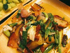 蒜苔老腊肉-青城甲(青城山店)