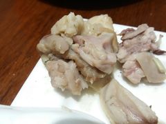 羊杂汤里的肥肉和肥油-李记白水羊头·清真老味家常菜(石景山店)
