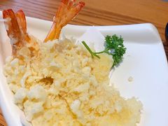 海盐炸虾天妇罗-万鱼亭·筑地屋 日本料理(淮海街店)