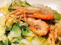 腐皮青菜-老头儿油爆虾(星光一期店)