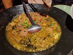 麻香鸭血肥肠-绿茶餐厅(蓝色港湾店)