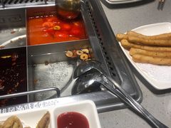 牛油麻辣锅底-海底捞火锅(南山京基百纳店)