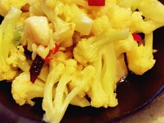 有机花菜拌贝丁-渔娘渔家丹东海鲜(东直门店)