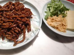 薄脆京酱肉丝-小吊梨汤·北京菜·烤鸭(鸟巢店)