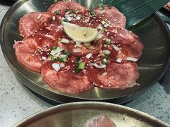 京葱薄切牛舌-妥妥烤肉料理(昙华林店)