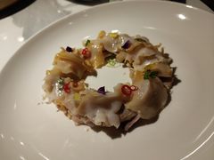 脆皮咸鸡捞螺片-广州文华东方酒店·江-由辉师傅主理