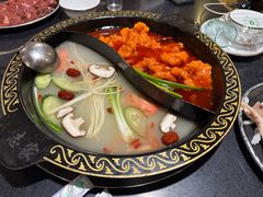 -小志家.鲜牦牛肉牛杂火锅野生菌汤锅