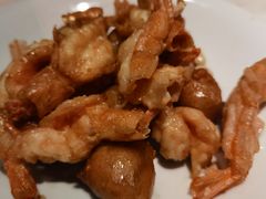 梨球果仁虾-小吊梨汤·北京菜·烤鸭(鸟巢店)