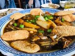 红烧杂鱼贴饼-张鸟园农家乐(张鸟园店)