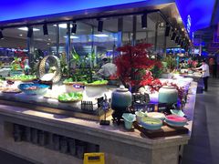 自助取餐区-乔哥铭洋海鲜自助(皇城恒隆广场店)