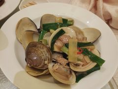 葱姜炒蛤蜊-浦华大酒店-台南担仔面海鲜楼